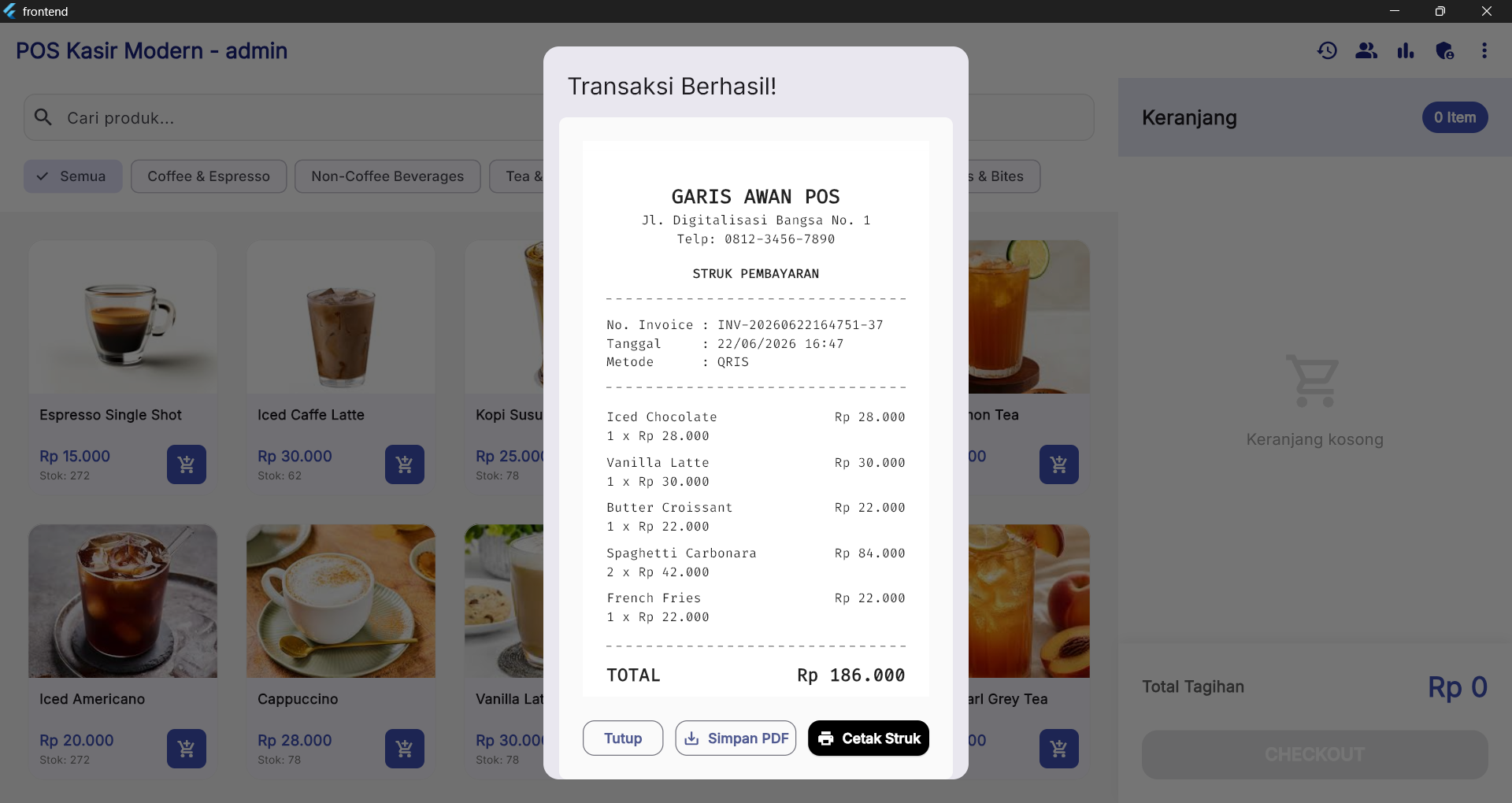 Integrated POS Cashier & Stock Management thumb 2